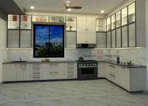 Modern modular kitchen design
