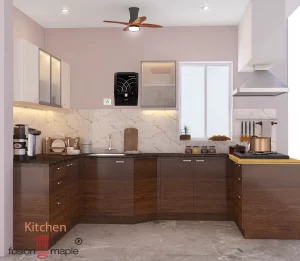Modern modular kitchen design