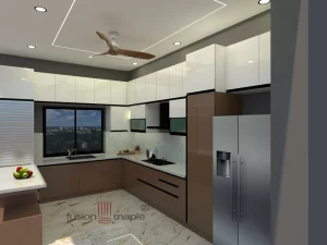 Modern modular kitchen design